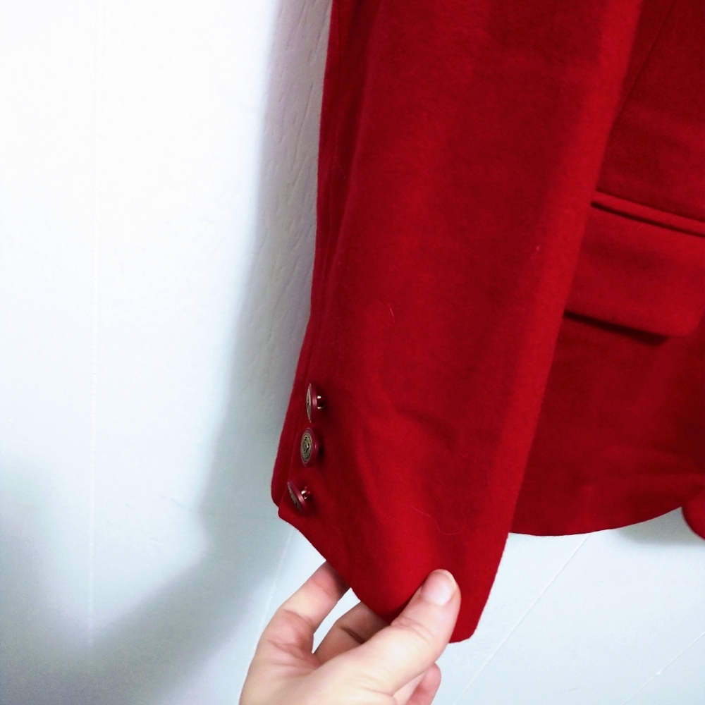 Pendleton Wool Red Blazer - image 2